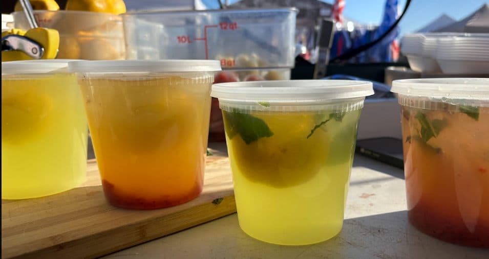 Fresh Squeezed Lemonade at B&M Foods, Big Bear Lake